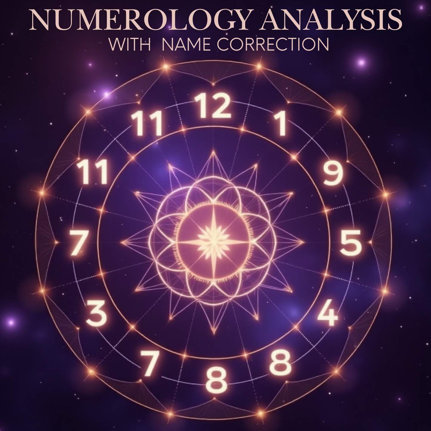 Numerology Analysis with Name Correction