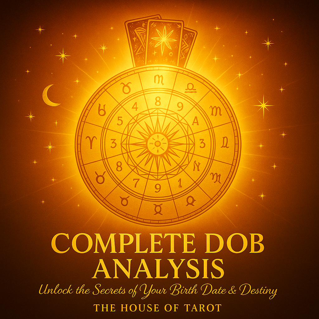 Complete DOB Analysis with 3year Tarot Reading